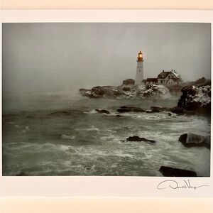 Lighthouse Coastal Art Print